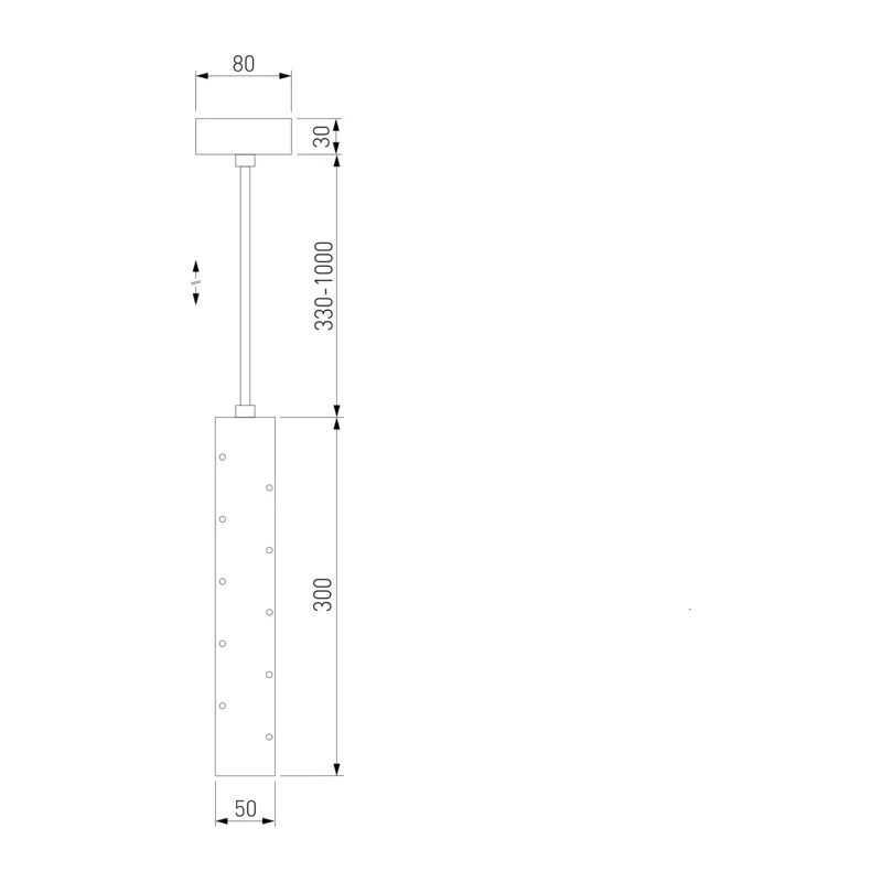 Подвесной светодиодный светильник 50214/1 LED черный жемчуг Elektrostandard 4