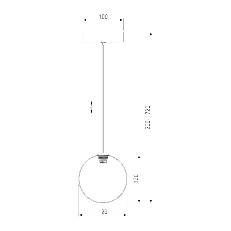 Подвесной светильник 50232/1 LED дымчатый Eurosvet 4