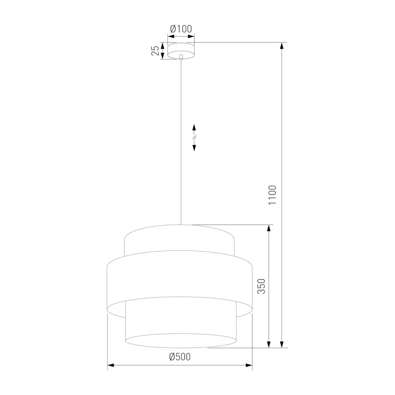 Подвесной светильник 5402 Calisto TK Lighting 4
