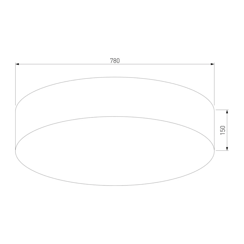 Потолочный светильник с тканевым абажуром 5638 Rondo Linen TK Lighting 4