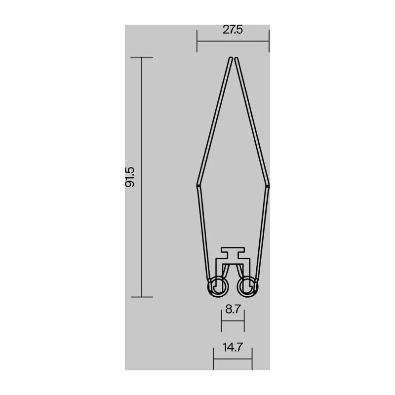 Комплект креплений (для профиля ALM-8832-S-2M) ALM-8832-MT 4 шт. Maytoni 642006 3
