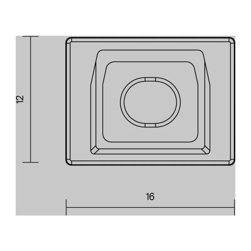 Комплект заглушек (для профиля 16x12) 10 шт., ALM-005-W-EC 642023 Maytoni 6
