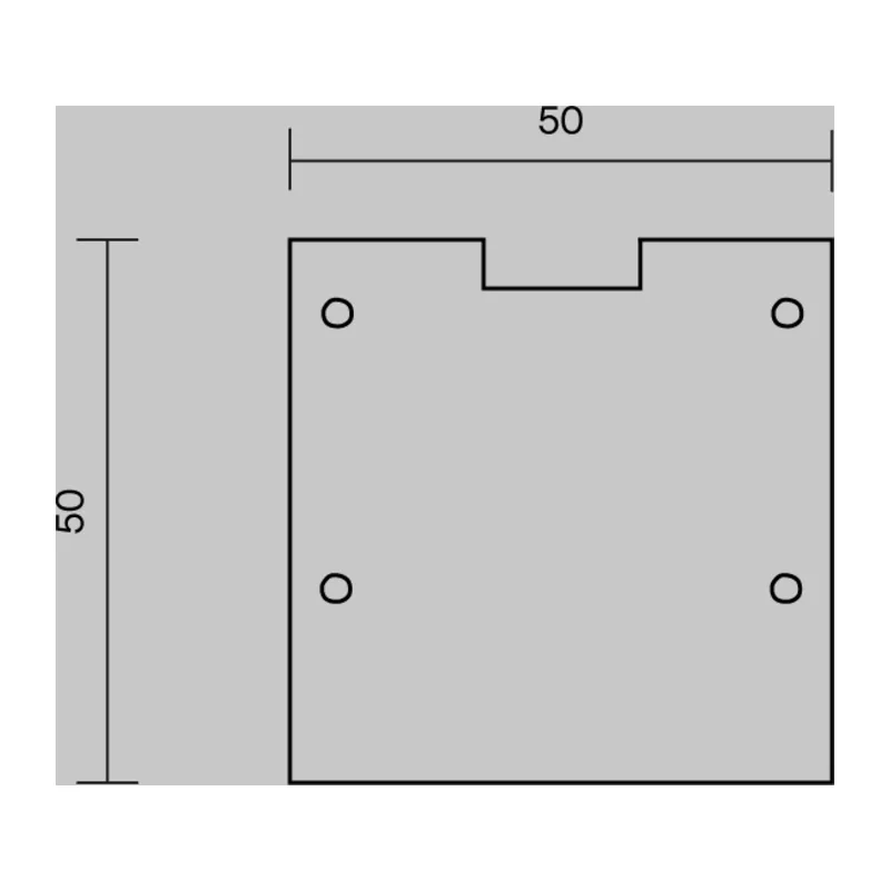 Комплект заглушек (для профиля 50x50) 2 шт., ALM-5050-S-EC 642046 Maytoni 6