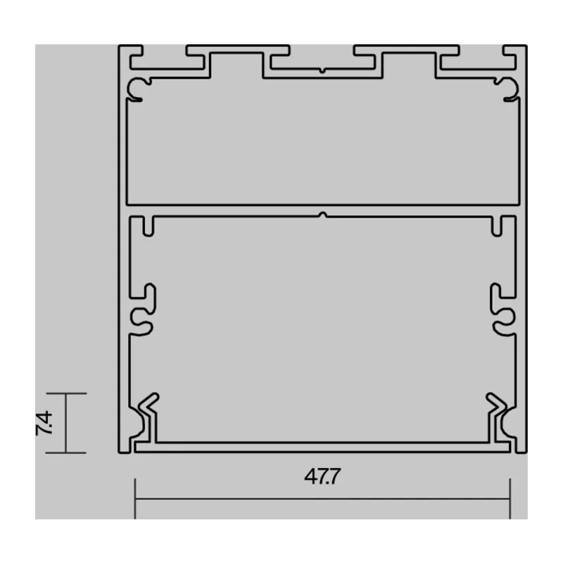 Рассеиватель для профиля 50x50 (Белый, 10 м), ALM-5050T-O-DF-10M 642050 Maytoni 2
