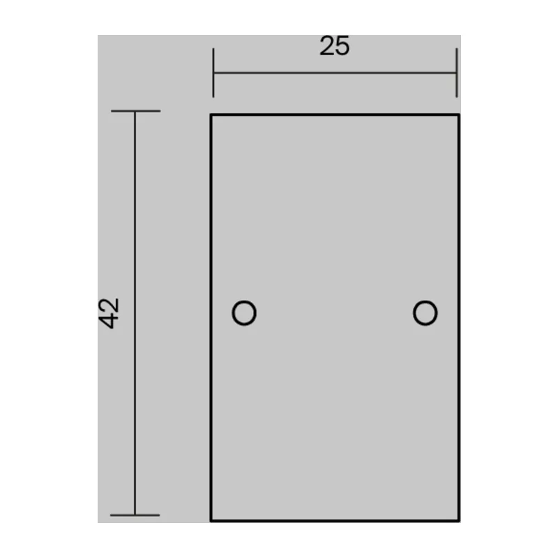 Комплект заглушек (для профиля 65x42) 2 шт., ALM-6542-EC 642056 Maytoni 6