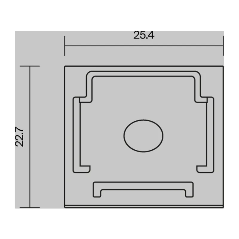 Комплект заглушек (для профиля 25x22) 2 шт., ALM-2522-B-EC 642066 Maytoni 6