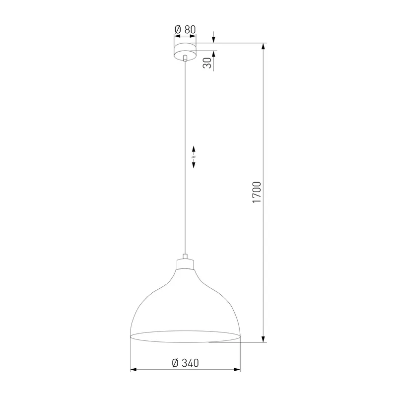 Подвесной светильник 6926 Cap TK Lighting 7