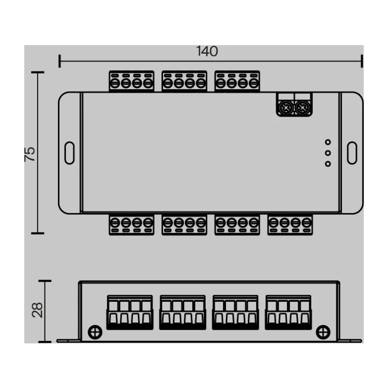 Усилитель сигнала SPI 6-ти канальный Maytoni 711007 2