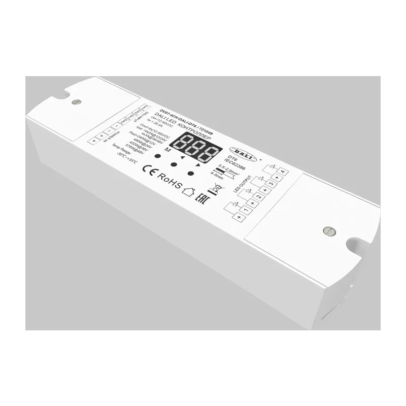 Контроллер DALI DT6 4 канала 12-48В 576Вт Maytoni 721049 3