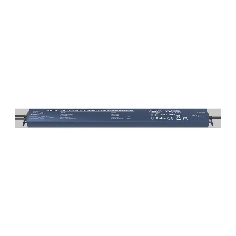 Источник напряжения 24В DALI DT6 250Вт IP 67 Maytoni 725005 2
