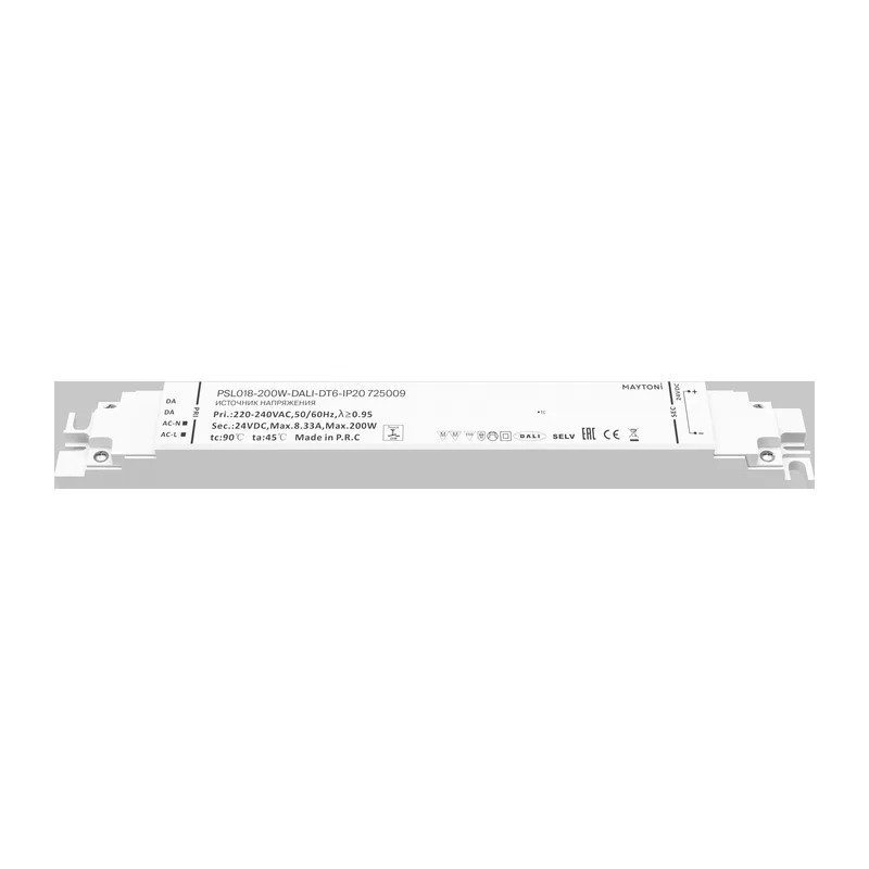 Источник напряжения 24В DALI DT6 200Вт IP 20 Maytoni 725009 2