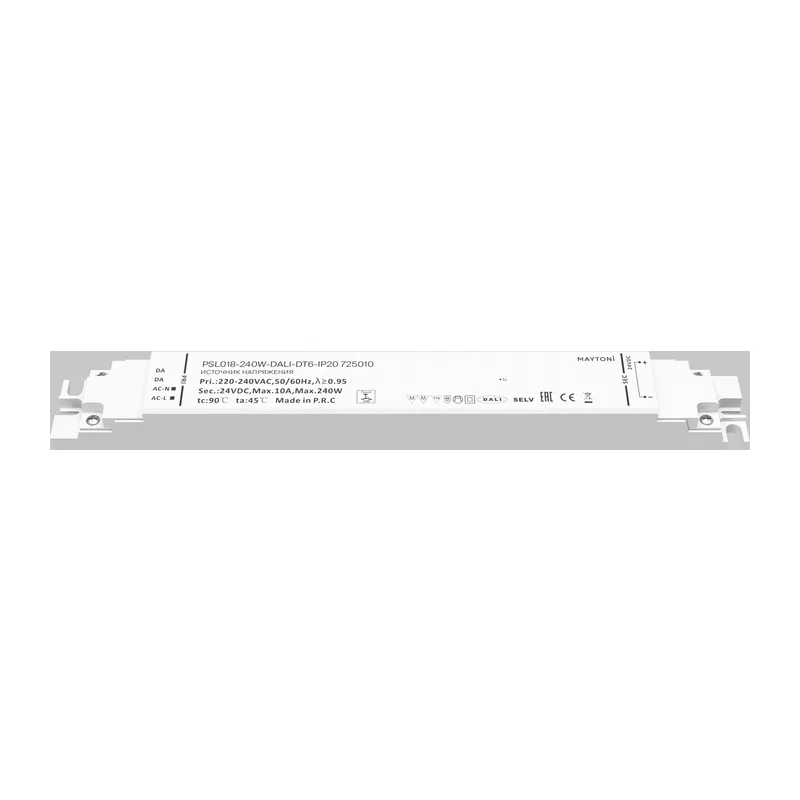 Источник напряжения 24В DALI DT6 240Вт IP 20 Maytoni 725010 2