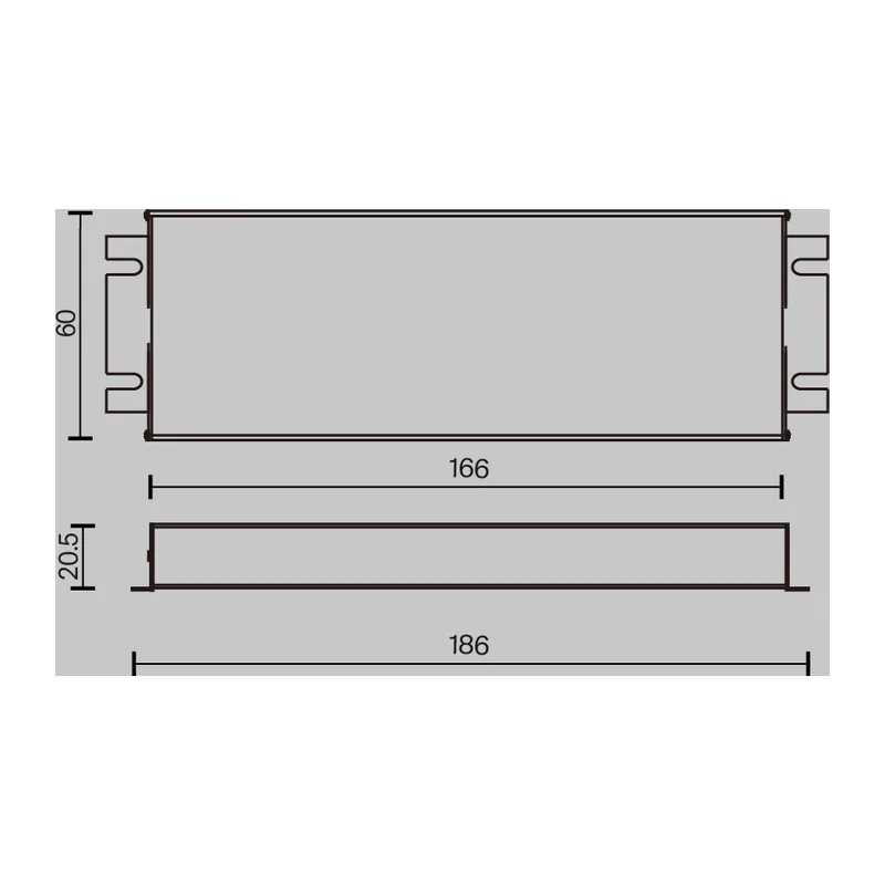 Источник напряжения TRIAC 24В 60Вт IP 67 Maytoni 734001 2