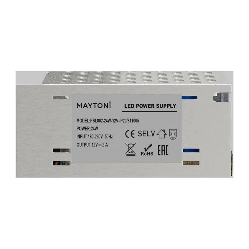 Источник напряжения PSL002 12В 24Вт IP 20 811005 Maytoni 2