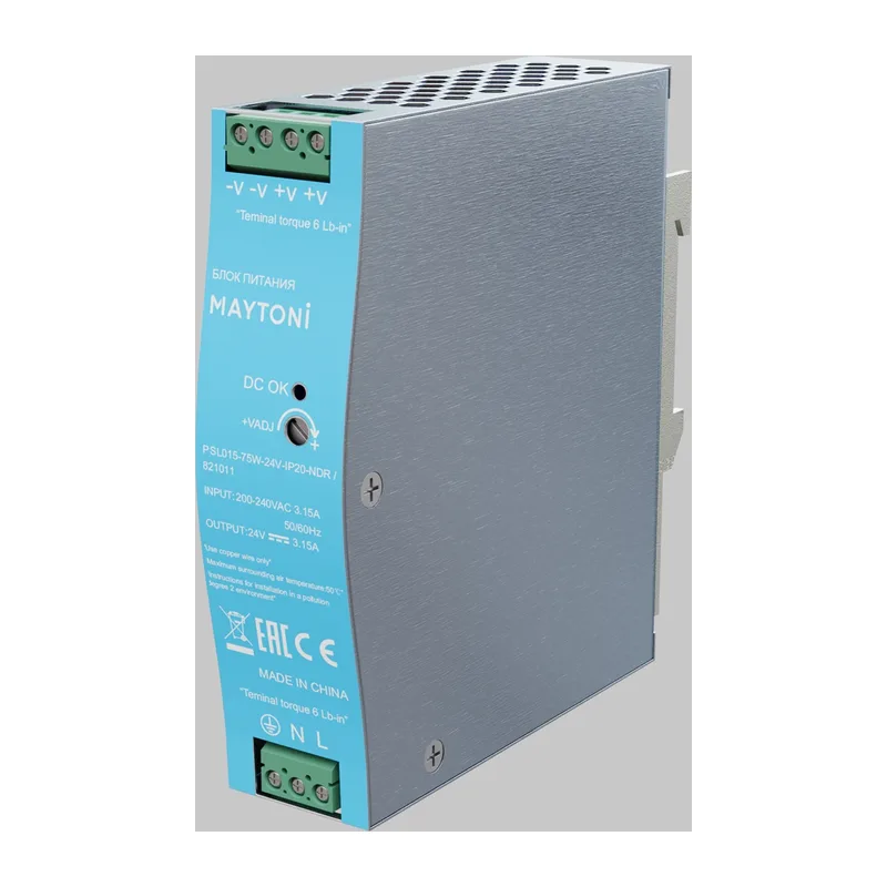 Источник напряжения PSL015 24В 75Вт IP 20 821011 Maytoni 3