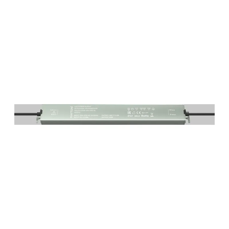 Источник напряжения PSL023 24В 60Вт IP 67 822010 Maytoni 2