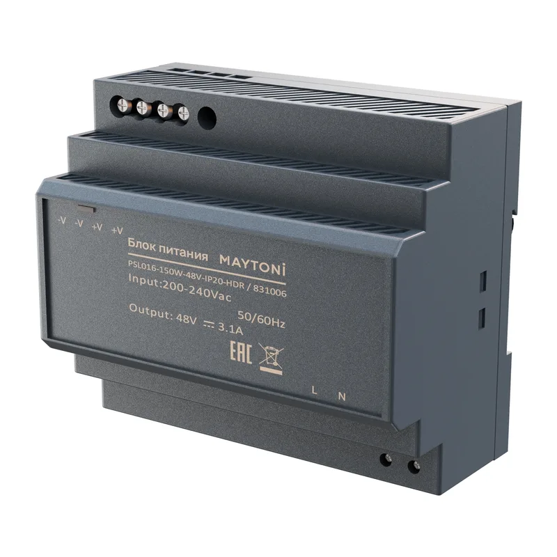 Источник напряжения PSL016 48В 150Вт IP 20 831006 Maytoni