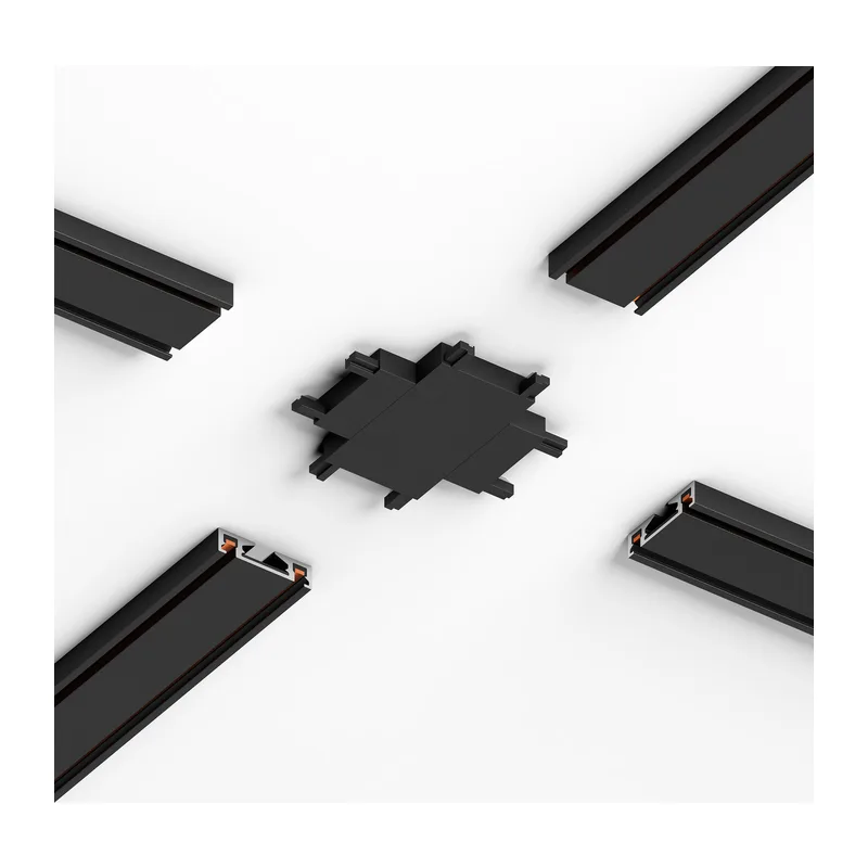 Коннектор для четырёхстороннего соединителя накладного шинопровода Flat Magnetic 85004/00 Elektrostandard 7