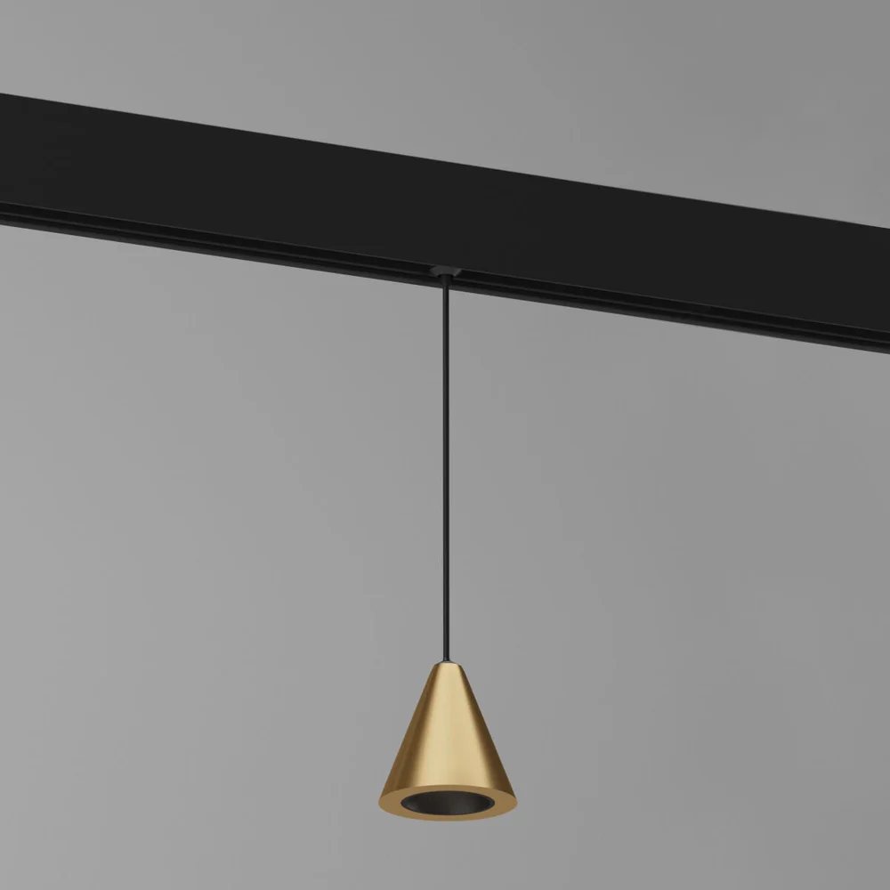 Slim Magnetic Трековый светильник 5W 4200K Event латунь 85039/01 Elektrostandard