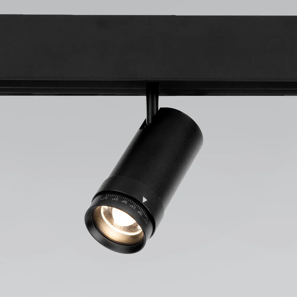 Slim Magnetic Трековый светильник 12W 4200K Modify черный 85042/01 Elektrostandard