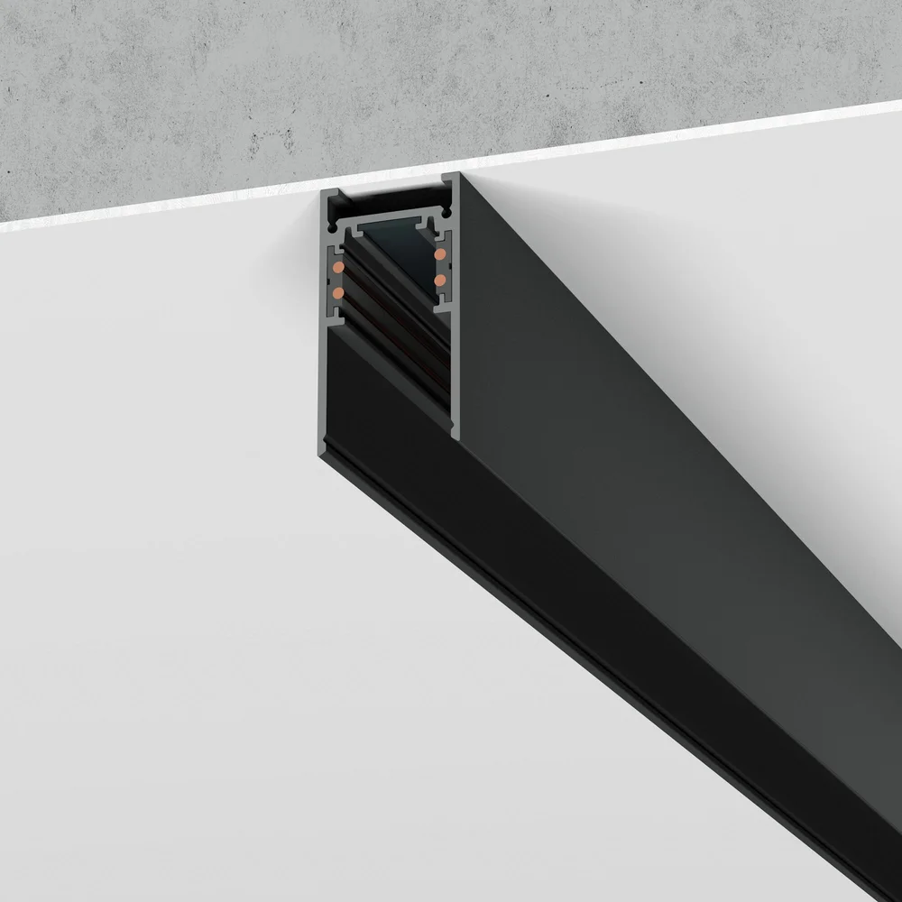 Slim Magnetic Шинопровод накладной черный (2 м) 85084/00 Elektrostandard