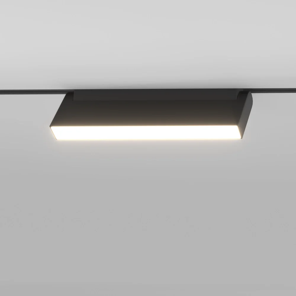 Slim Magnetic Трековый светильник 12W 4200K Kos чёрный 85085/01 Elektrostandard