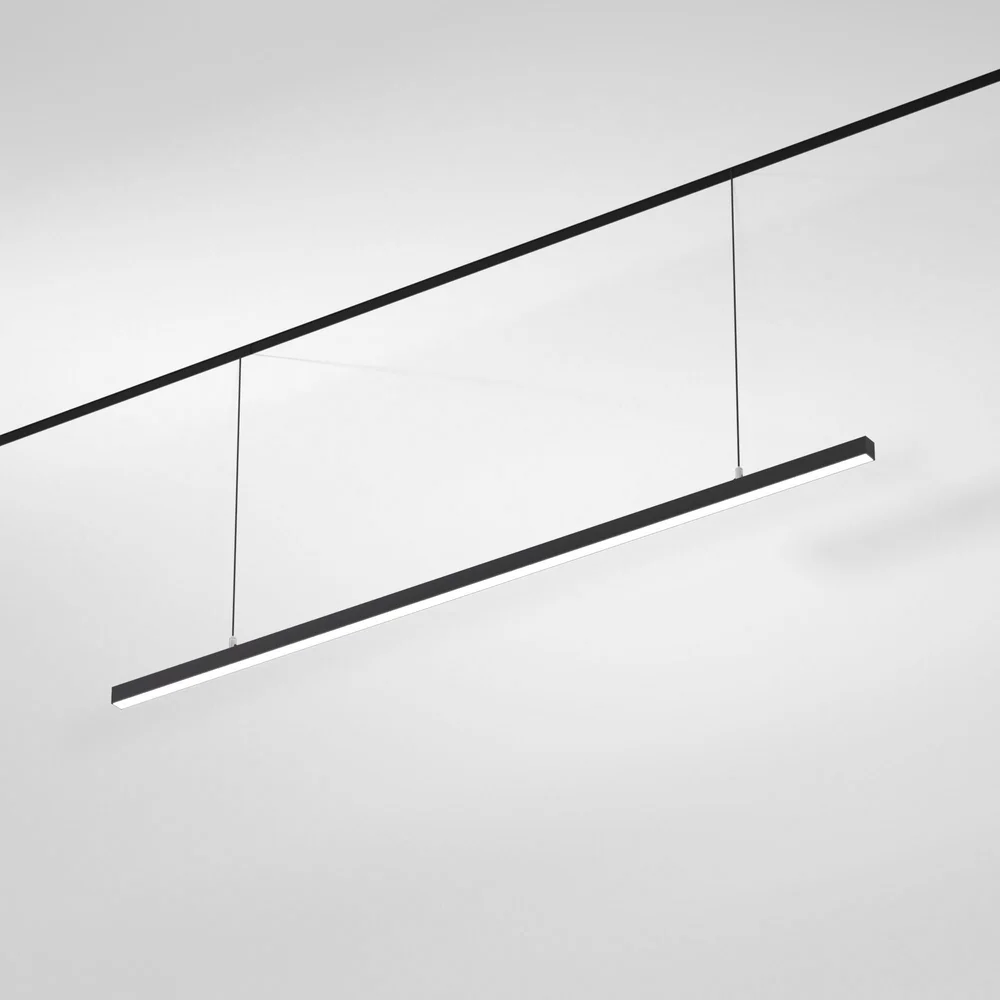 Slim Magnetic Трековый светильник 40W 4000K Milo чёрный 85106/01 Elektrostandard