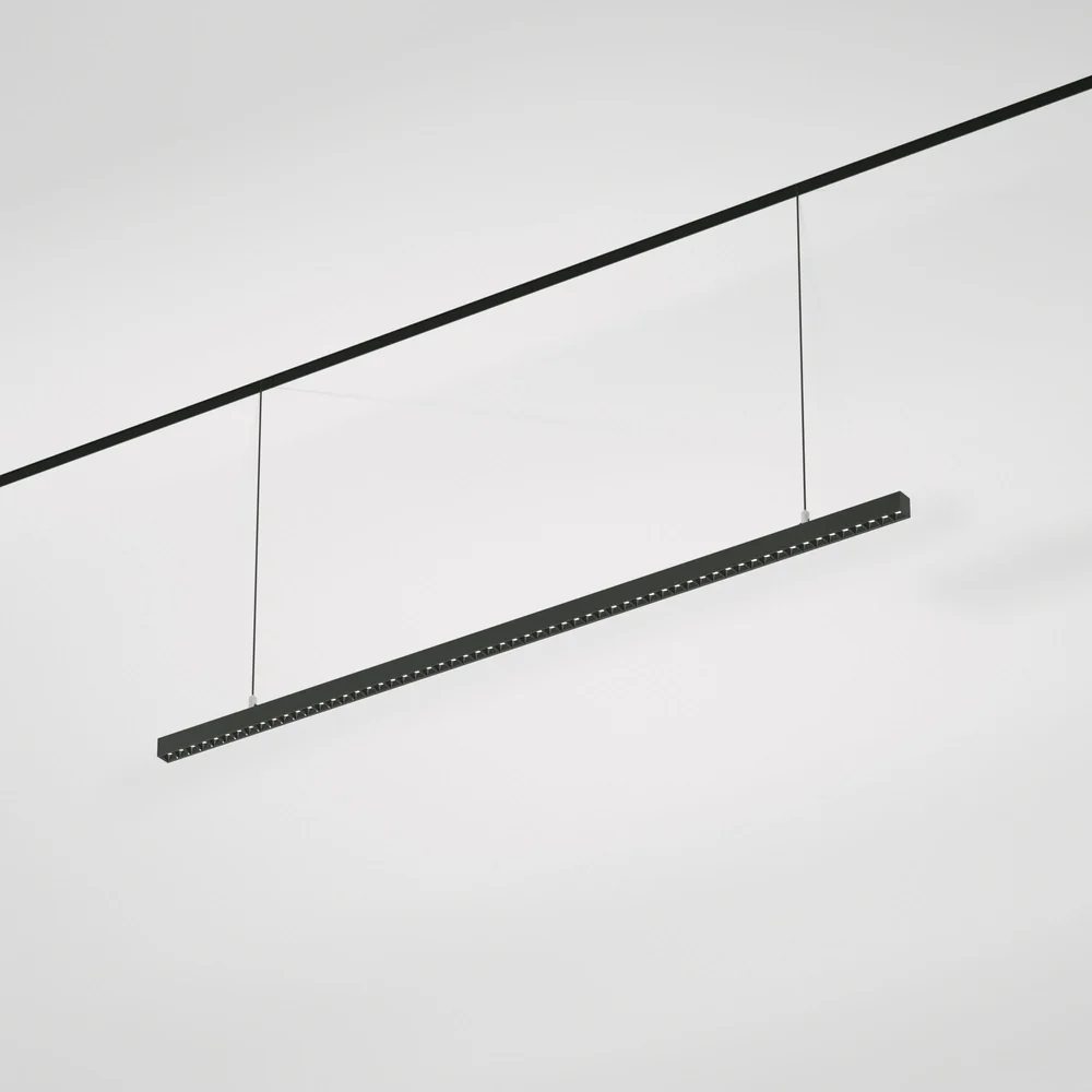 Slim Magnetic Трековый светильник 48W 4000K Vilo чёрный 85108/01 Elektrostandard