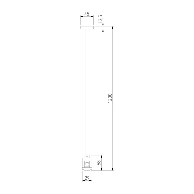 Esthetic Magnetic Набор для подвеса 1200 мм (без питания) 85155/00 Elektrostandard 5