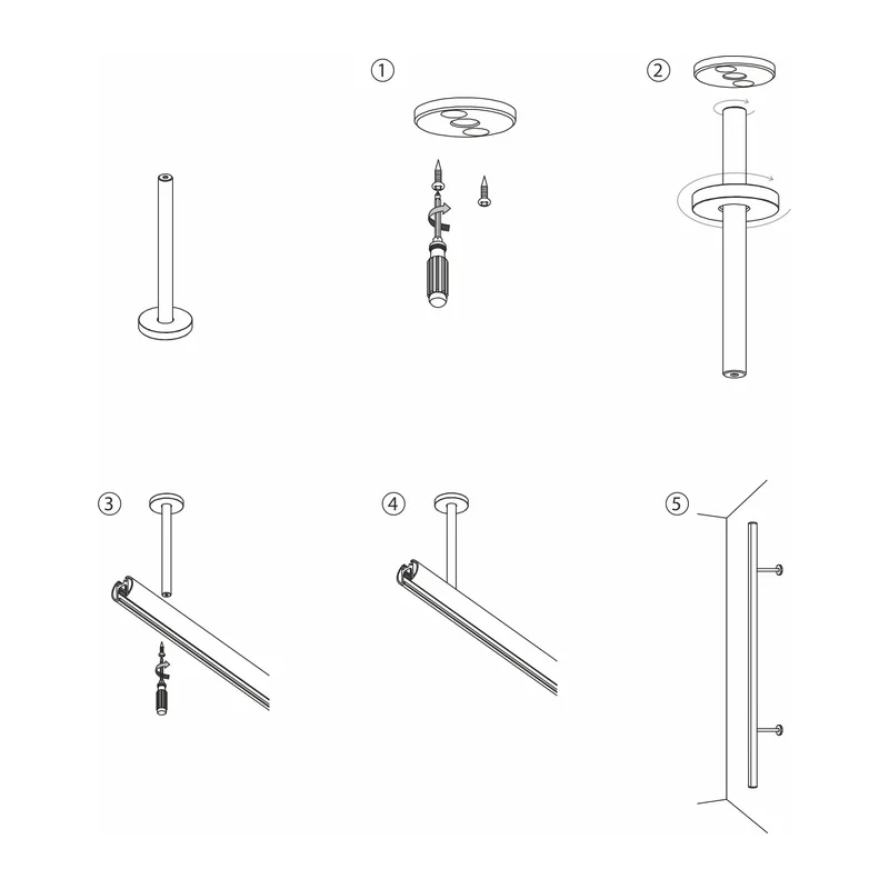 Mini Magnetic Шинопровод накладной Round черный 2м 85165/00 Elektrostandard 10