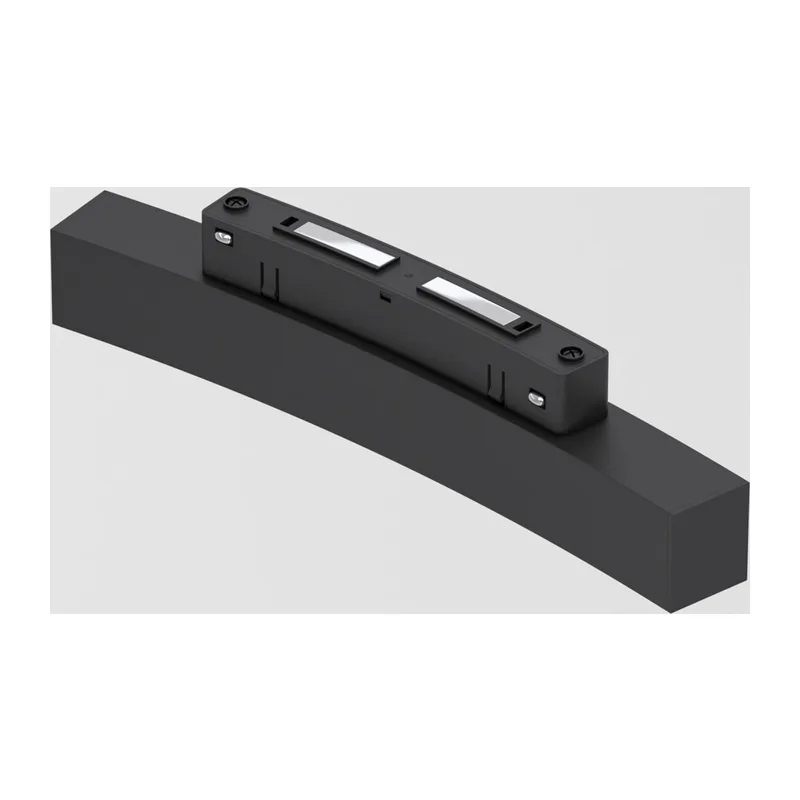 Slim Magnetic Трековый светильник для радиусного шинопровода 8W 4200K Planar чёрный Ø 1200мм 85181/01 Elektrostandard 2