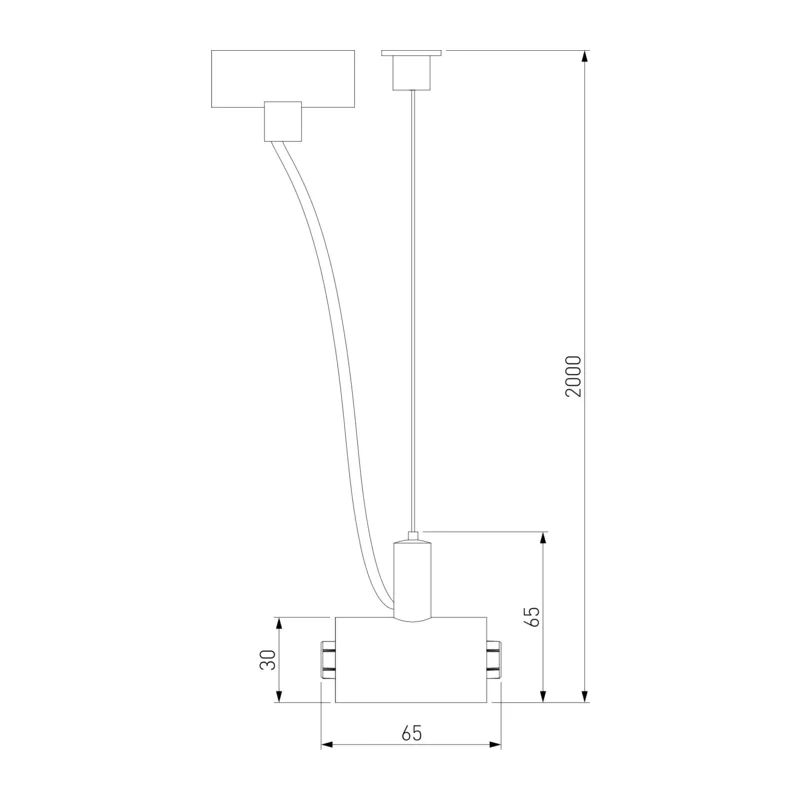 Module System Набор подвеса с вводом питания (черный) 85184/00 Elektrostandard 4