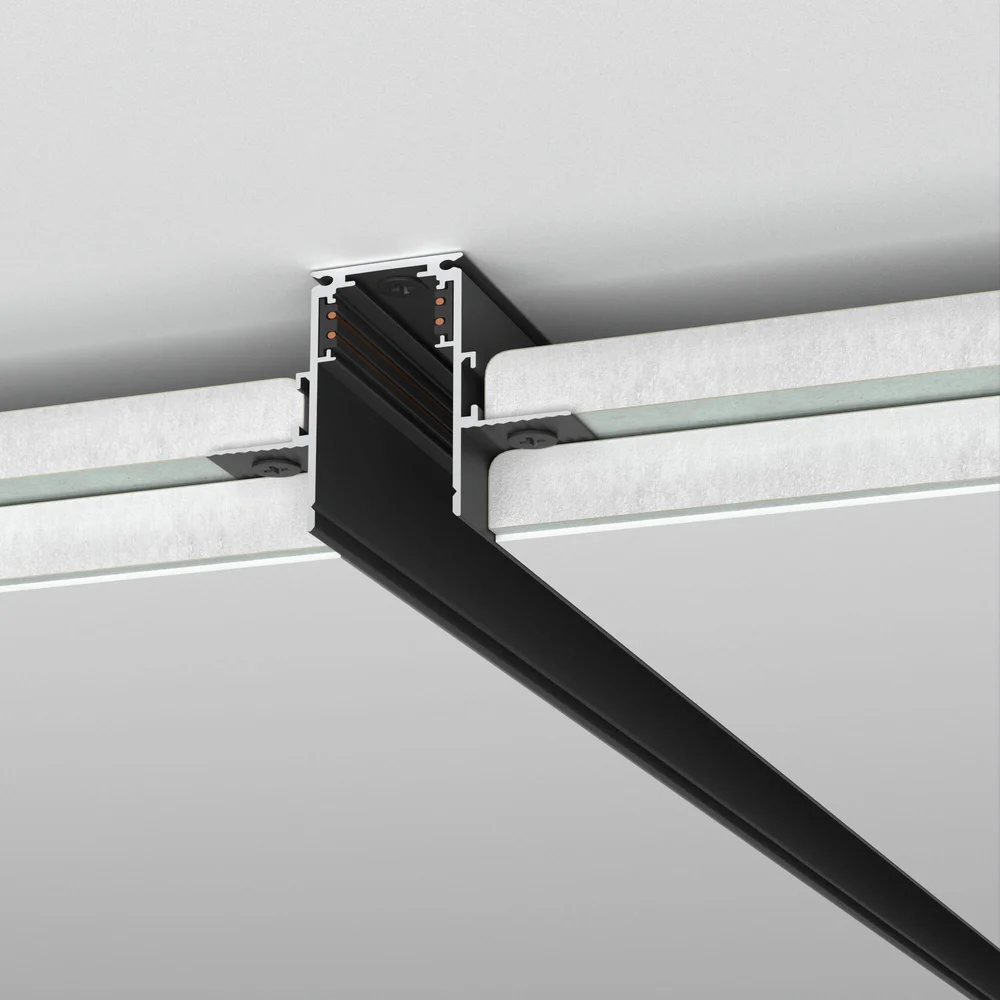 Slim Magnetic Шинопровод встраиваемый под ГКЛ 12,5мм белый (3м) 85208/00 Elektrostandard