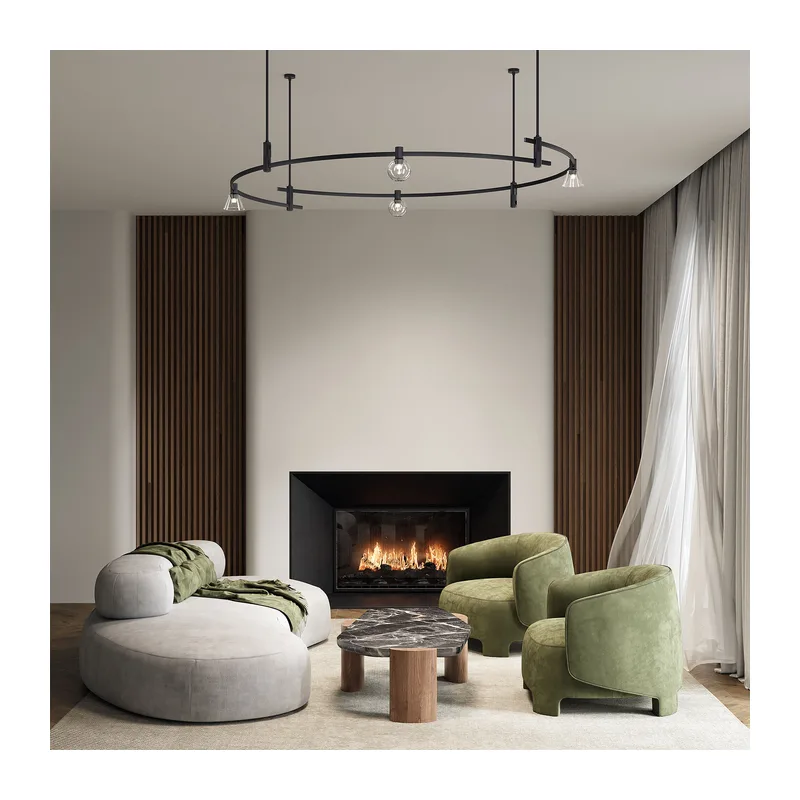 Esthetic Magnetic Шинопровод Round черный Ø1800 85218/00 Elektrostandard 6
