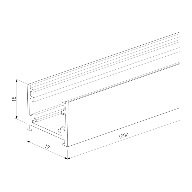 Brass Line Шинопровод накладной латунь 1,5м 85223/00 Elektrostandard 6