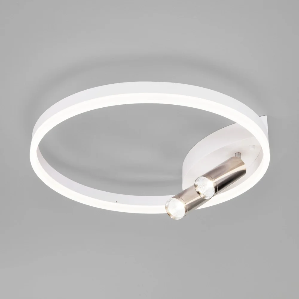 Умный потолочный светильник Eurosvet Luminari 90247/3 белый/хром Smart