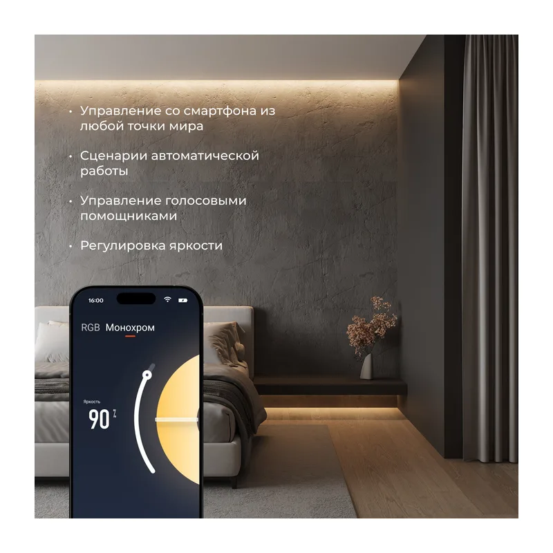 Умный контроллер для светодиодных лент RGBW 12-24 В 95001/00 Elektrostandard 4