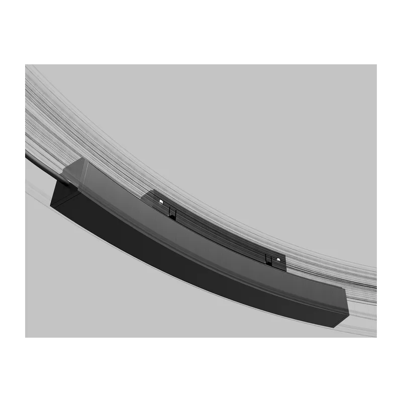 Slim Magnetic Блок питания 200W для радиусного шинопровода черный Ø 1200mm 95058/00 Elektrostandard