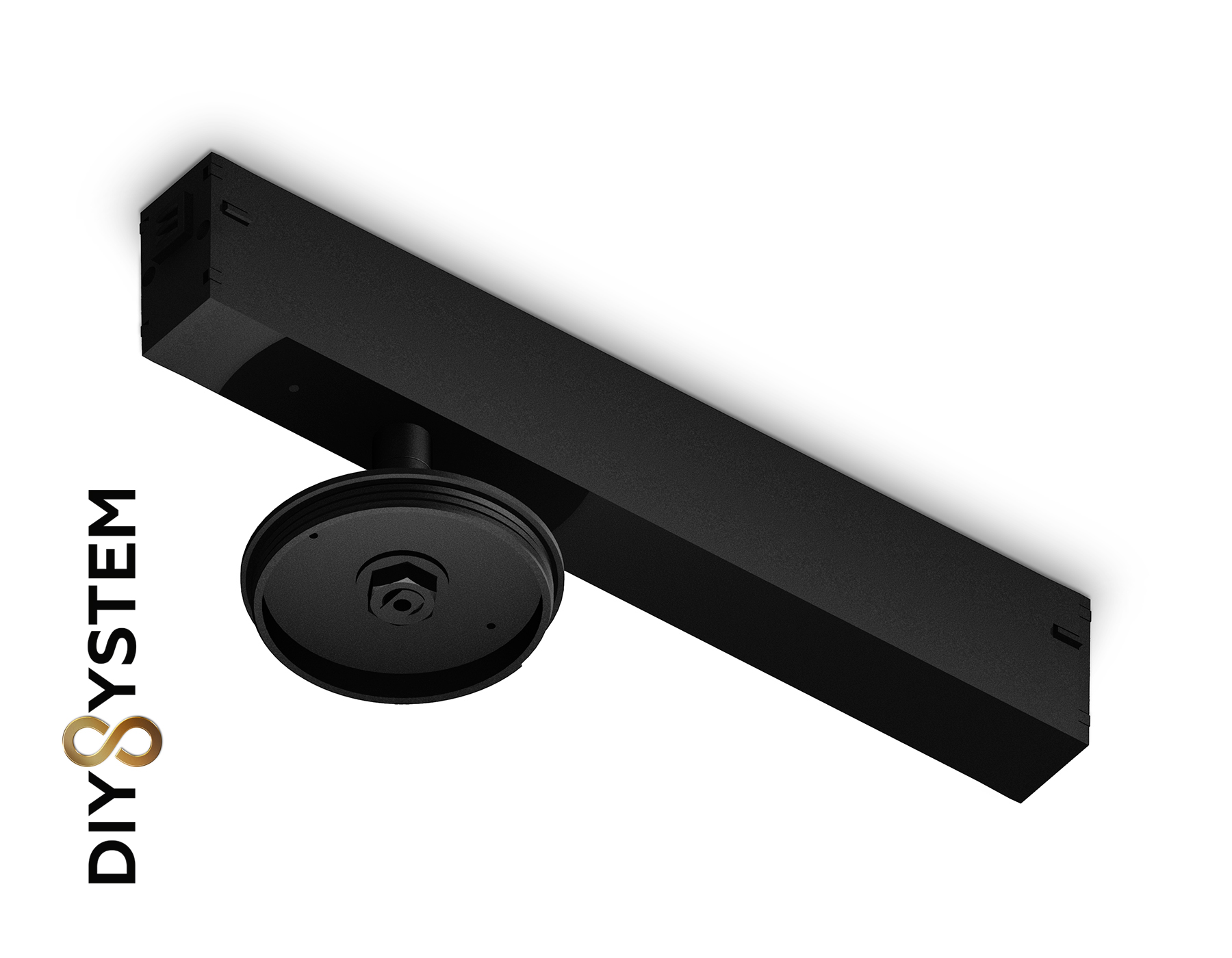 Крепеж трековый для корпуса DIY D70mm Magnetic 220V A2548 BK черный крепеж трековый для корпуса DIY D70mm 232*70*80 Ambrella Light 6