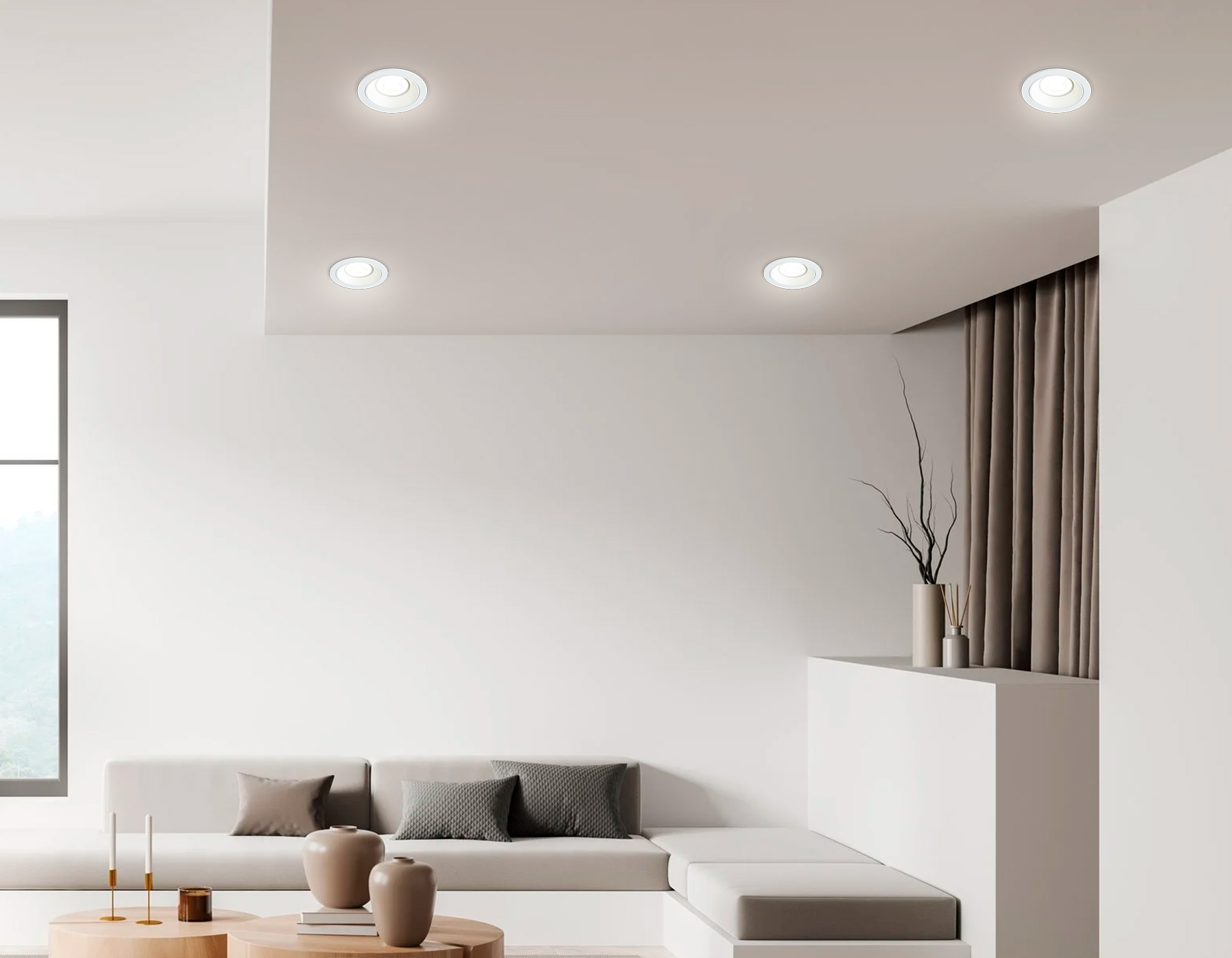 Встраиваемый точечный светильник MR16 A8920 WH белый MR16 GU5.3 D92*24 Ambrella Light 14