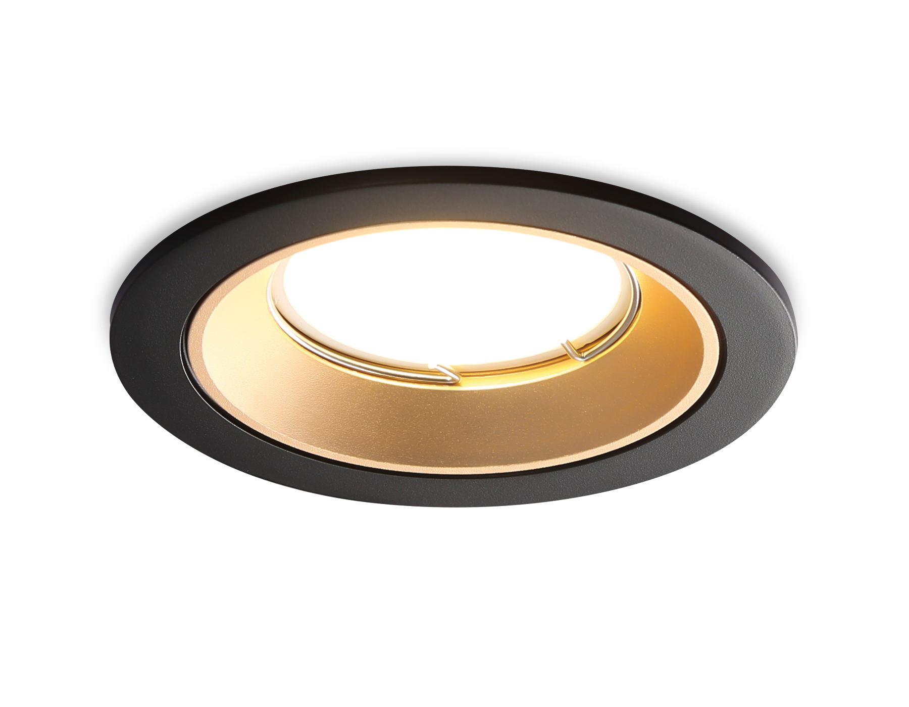 Встраиваемый точечный светильник MR16 A8923 BK/GD черный/золото MR16 GU5.3 D92*24 Ambrella Light 10