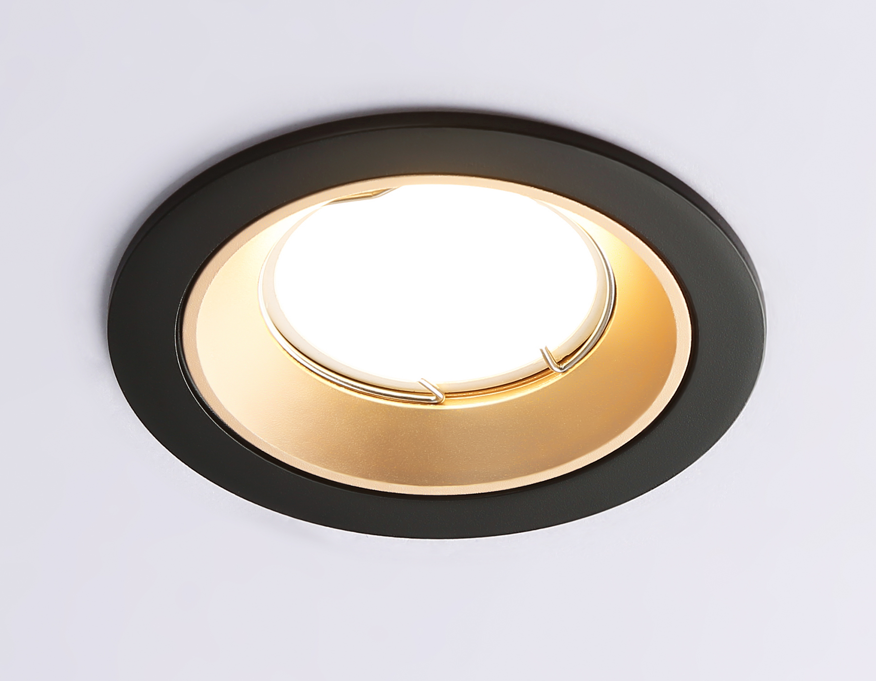 Встраиваемый точечный светильник MR16 A8923 BK/GD черный/золото MR16 GU5.3 D92*24 Ambrella Light 14