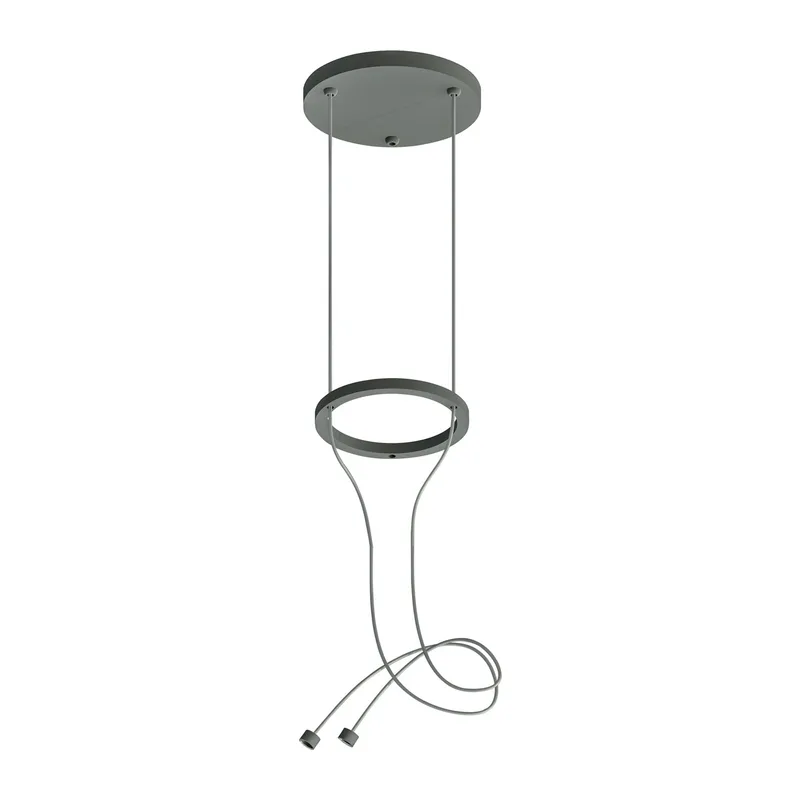 Крепеж подвесной для корпуса светильника A9205 BK черный D120*1200mm Ambrella Light 2