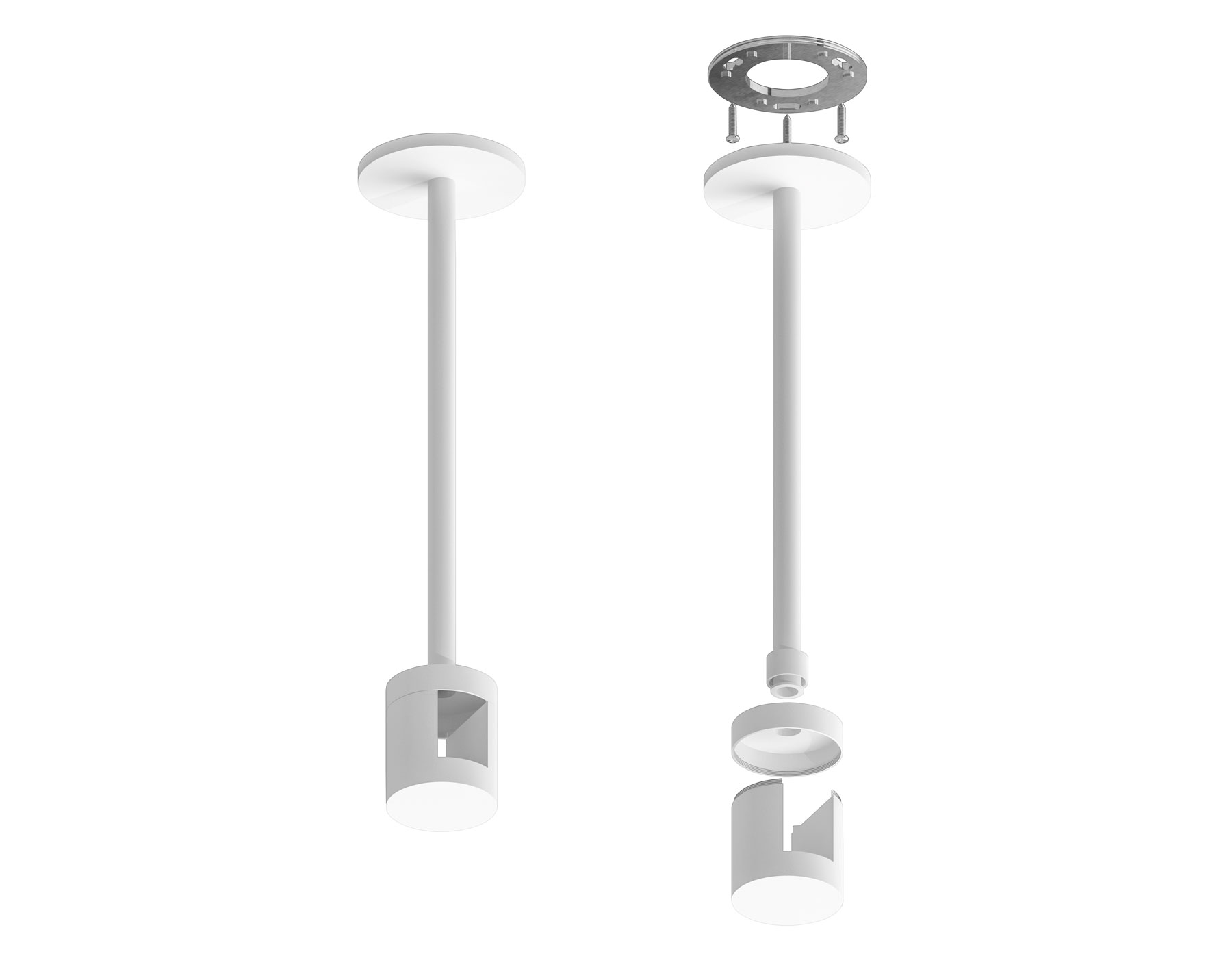Крепеж накладной Techno Ring A9226 WH белый D20*200mm Ambrella Light 4