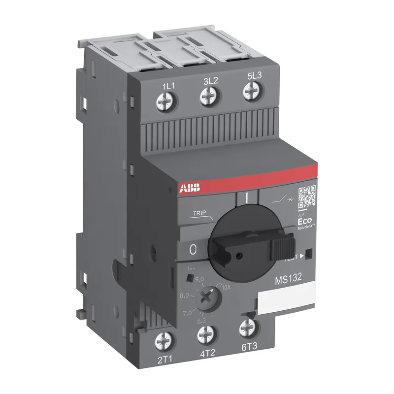 Автомат ABB MS132-2.5 100кА с регулируемой тепловой защитой 1.6A - 2.5А 1SAM350000R1007