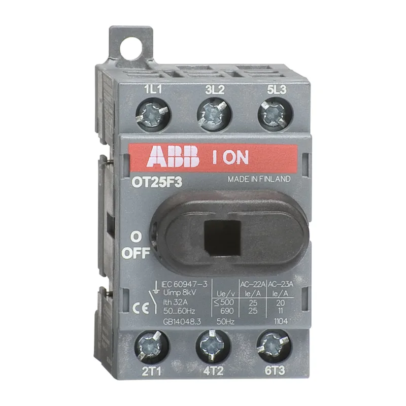 ABB Рубильник 3х-полюсный OT25F3 25А 2