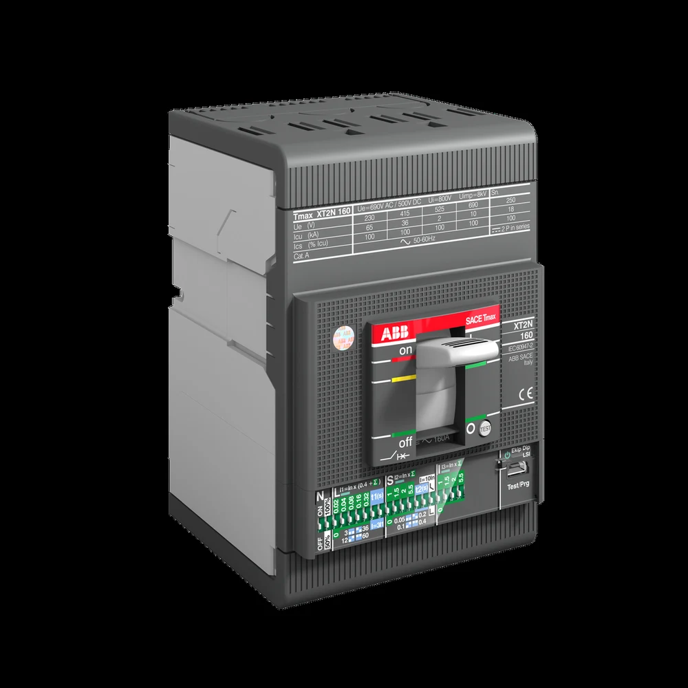 Автомат ABB XT2N 160 Ekip LS/I In=25A 3p F F Выключатель автоматический 1SDA067055R1