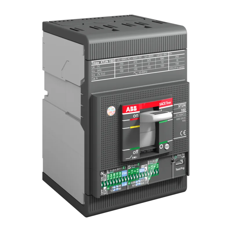 XT2N 160 Ekip LS/I 63A Выключатель автоматический 3- полюсный, 63А, 36kA F F ABB 1SDA067056R1 3
