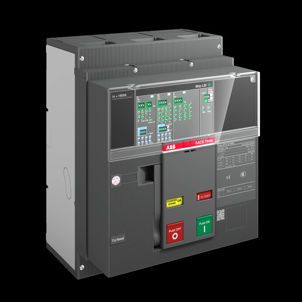 XT7S M 1250 Ekip Dip LSI In=1250A 3p F F ABB Выключатель автоматический 1SDA101372R1