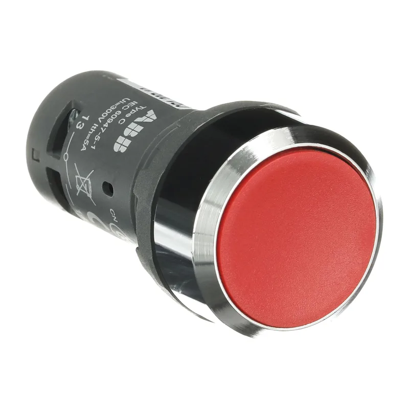 Кнопка CP1-30R-10 без фикс. 1HO красн. ABB 1SFA619100R3011 3